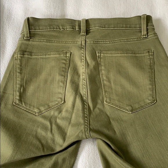 EUC Olive green skinny jeans - Picture 2 of 5